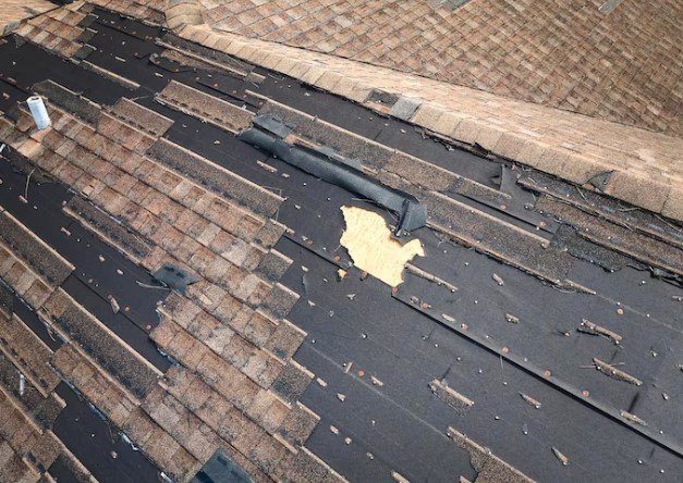 Missing or Damaged Shingles